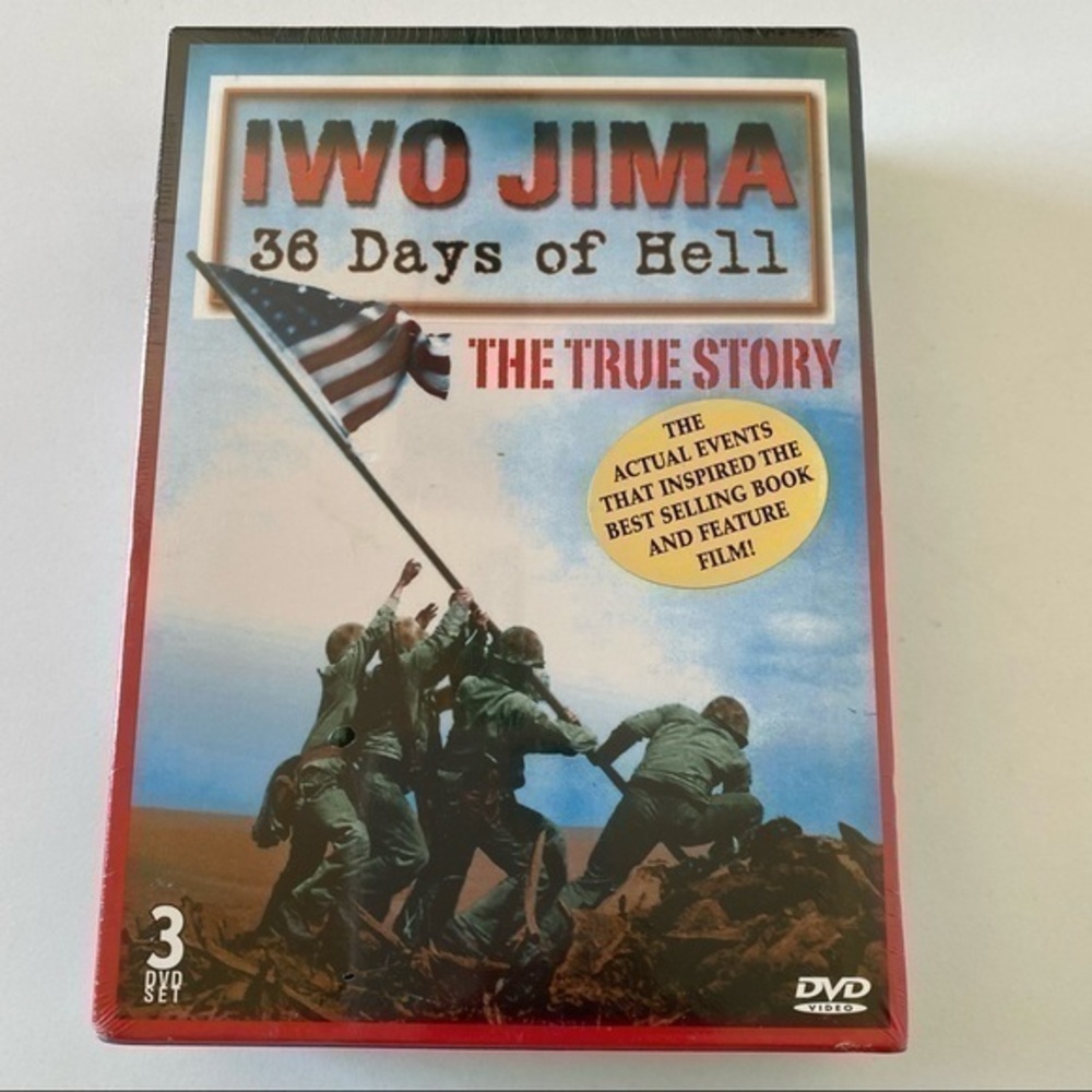 Vintage Iwo Jima 36 Days of Hell DVD 3 Disc Set